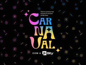 imagem de divulgação da campanha de carnaval do bitybank